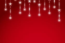 Red Hanging Stars